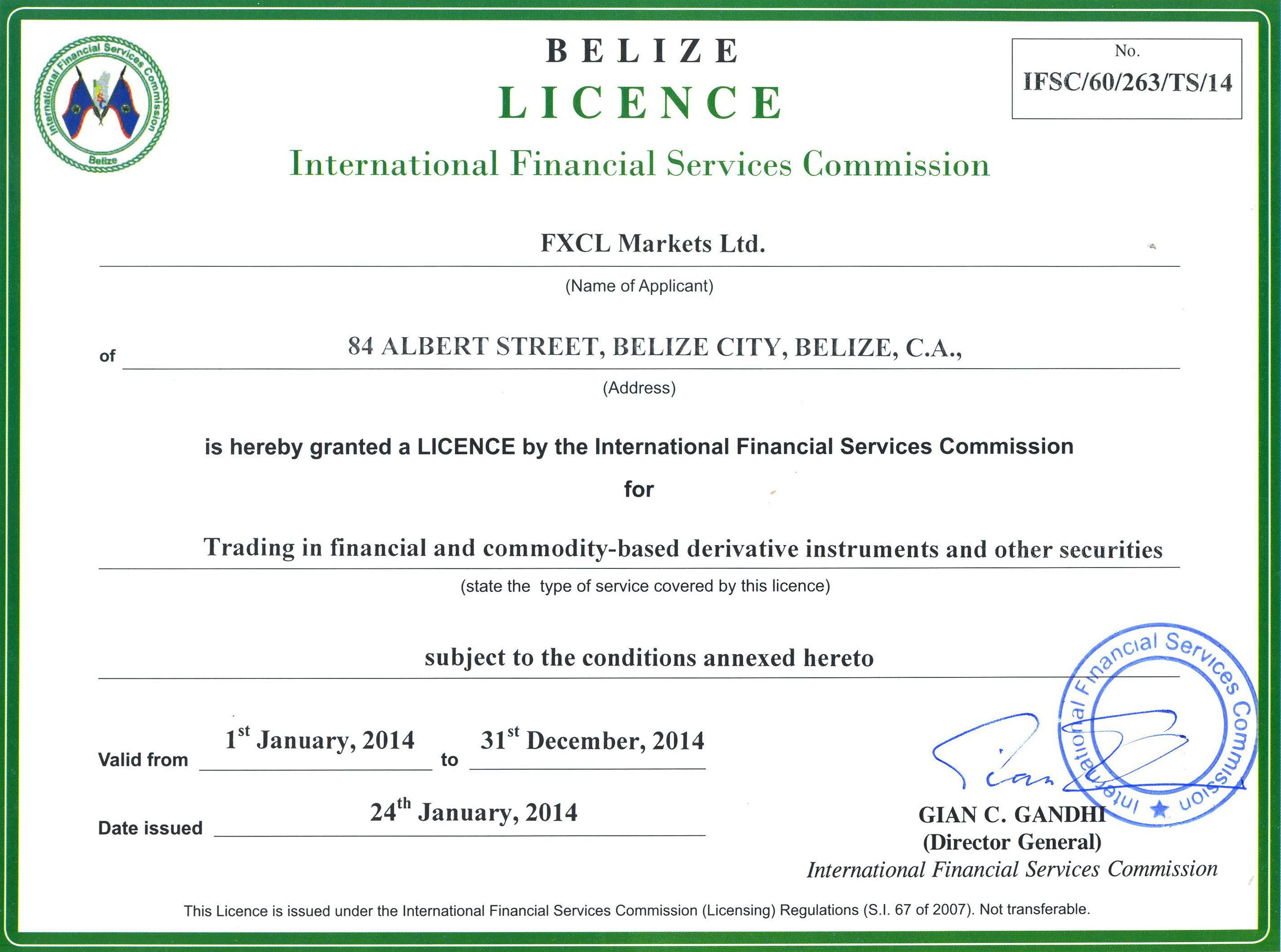 Ifsc forex regulation